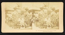 The great Japanese vases, valued at $4500, Columbian Exposition c1900 Old Photo
