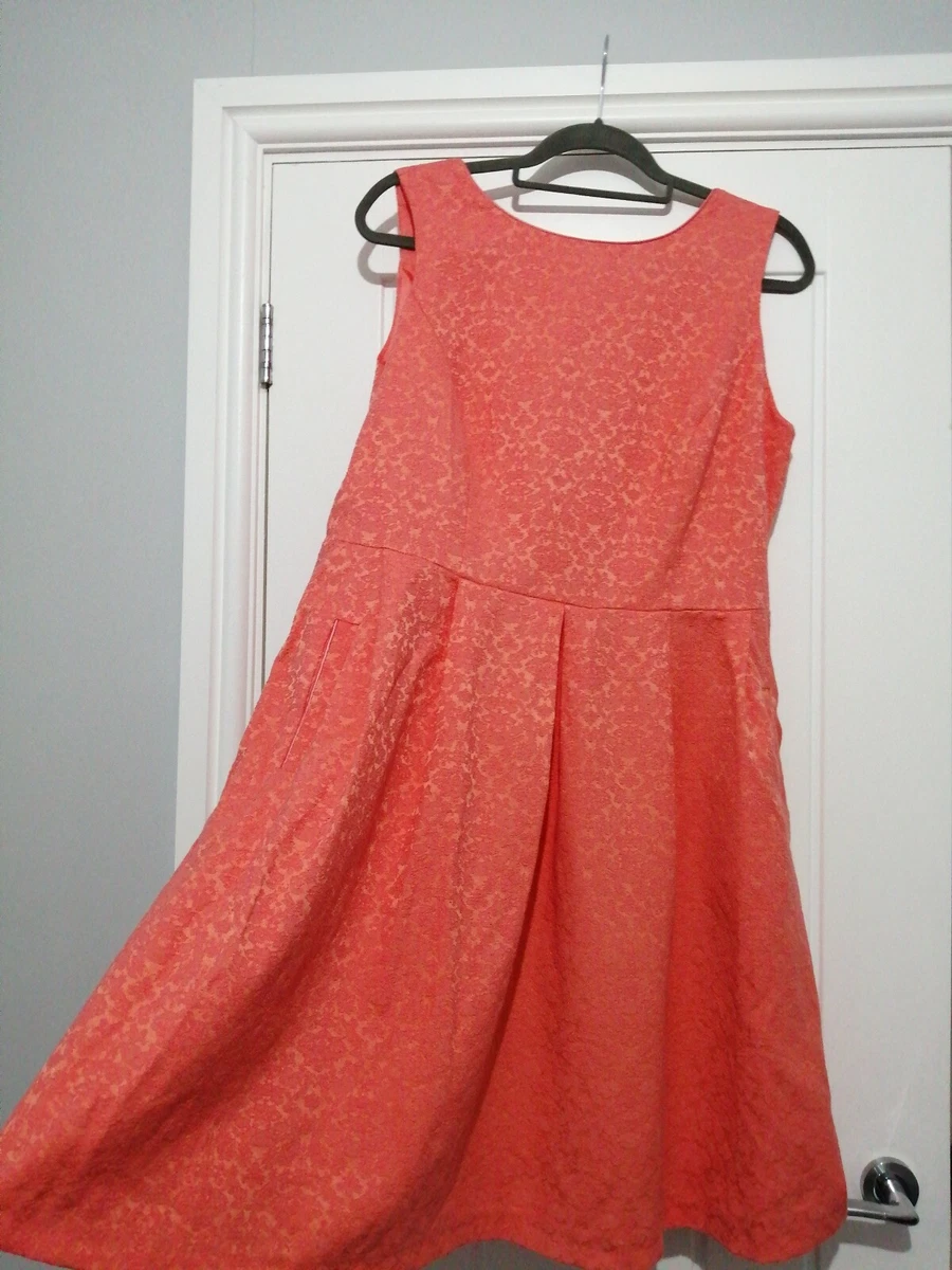 Orange hot sale dress tesco