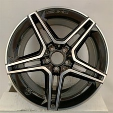 MERCEDES C KLASSE W205 AMG 18 ZOLL Original 1 Stück Alufelge Felge Aluminium RiM MERCEDES C KLASSE W205 AMG 18 ZOLL Original 1 Stück Alufelge Felge Aluminium RiM
