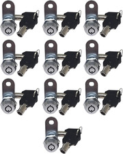5/8" 180 Tubular Cam Lock - Keyed Alike RV Storage Locks Pack of 10