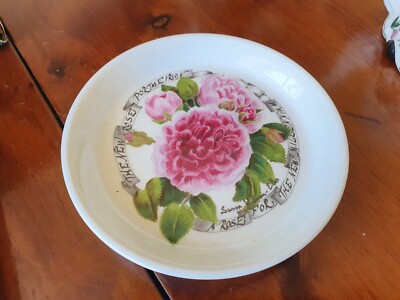 PORTMEIRION 'THE NEW MILLENNIUM ROSE' L/E VON SUSAN WILLIAMS-ELLIS SÜSSE SCHALE