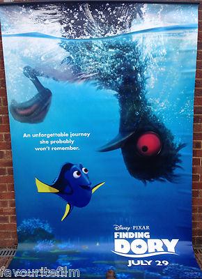 Cinema Banner: FINDING DORY 2016 (Duck) Ellen DeGeneres Michael Sheen