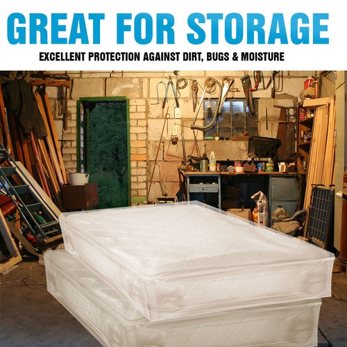 MATTRESS BAG FULL SIZE 2 PACK HEAVY DUTY FOR MOVING & STORAGE BY AMERIPACKERS - Picture 4 of 4