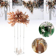 Clear Acrylic Flower Stand 39 Tall Column Vase Centerpieces Wedding Decoration