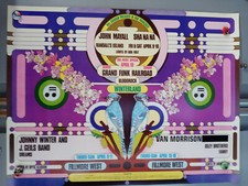 John MaYaLL-Van MoRRiSon BG276 BiLL Graham FiLLmore 1971 1st Print 1971 PoSter
