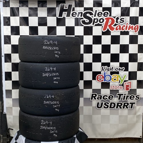 269-4 USDRRT HOOISER DOT Road Race Tire 205/50-ZR15 SM7.5