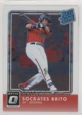 2016 Panini Donruss Optic Rated Rookies Socrates Brito #58 8df