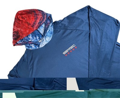 SEATEC Sport Tec Hooded Long Sleeve Men's XXL Fishing Shirt UPF 50 Soft USA