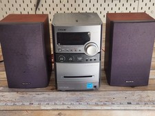 Sony CMT-NEZ30 CD/Cassette AM/FM Micro HiFi C...