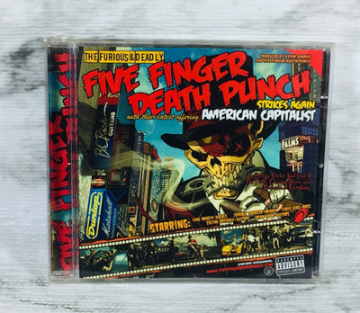 FIVE FINGER DEATH PUNCH - AMERICAN CAPITALIST (2011) CD (FULL ALBUM) METAL ROCK+