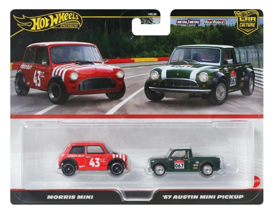Hotwheels Premium Car Culture- Morris Mini - '67 Austin Mini Pickup - Immagine 2 di 2
