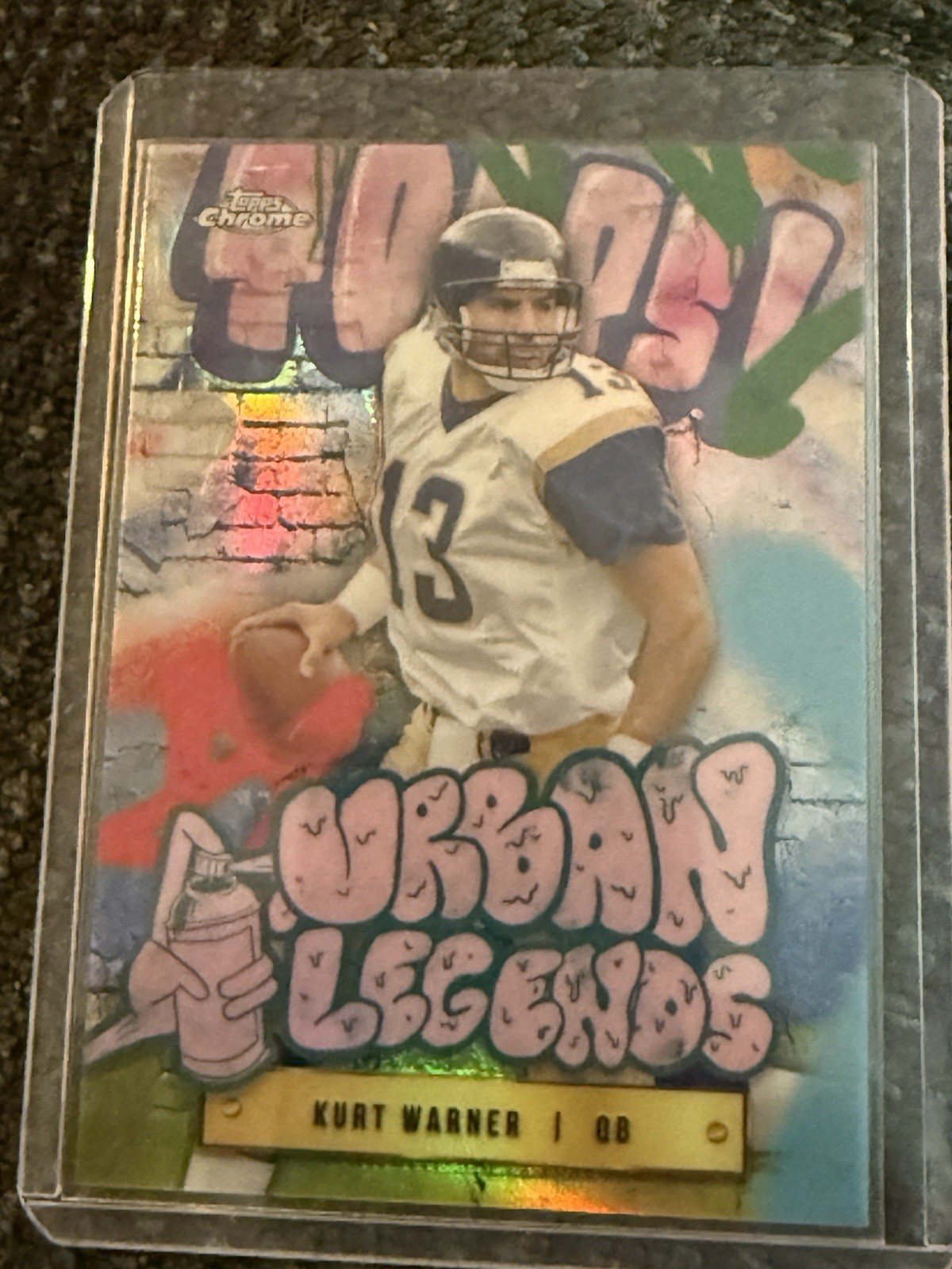 2024 Topps Chrome Urban Legends Kurt Warner Case Hit SSP UL-14