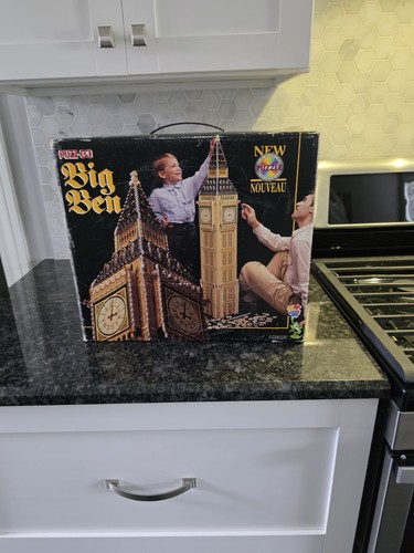 Puzz-3D Big Ben 1483 piece 3-D Puzzle Wrebbit 13x13x51