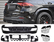 ? DIFFUSOR + AUSPUFFBLENDEN CHROM FÜR MERCEDES GLE W167 63 AMG OPTIK NEU ? DIFFUSOR + AUSPUFFBLENDEN CHROM FÜR MERCEDES GLE W167 63 AMG OPTIK NEU