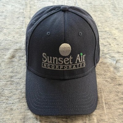 OTTO Baseball Cap Flex Fit L/XL Men's Navy Sunset Air Embroidered Hat