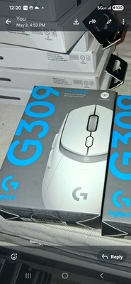 New Logitech G309 Lightspeed Wireless Gaming Mouse, Lightweight, LIGHTFORCE Hybr