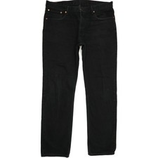 Levi's 581  Herren Schwarz Straight Regular  Jeans W38 L33 (71239)