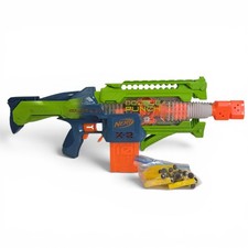NERF Elite 2.0 Double Punch X-2 Motorized Dart Blaster w/20 Darts  WORKS 