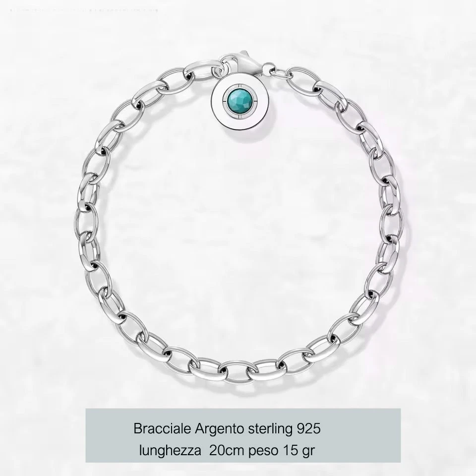 Bracciale Donna Con Stelle In Argento Sterling 925 E Zirconi Bianchi - Micsavi