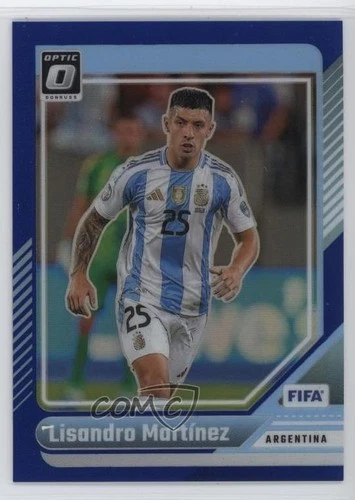 2024 Panini Donruss FIFA Optic Blue Prizm 6/149 Lisandro Martinez #84