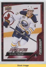 2016-17 Upper Deck Compendium Rookies Red Brendan Guhle #863 READ o0c
