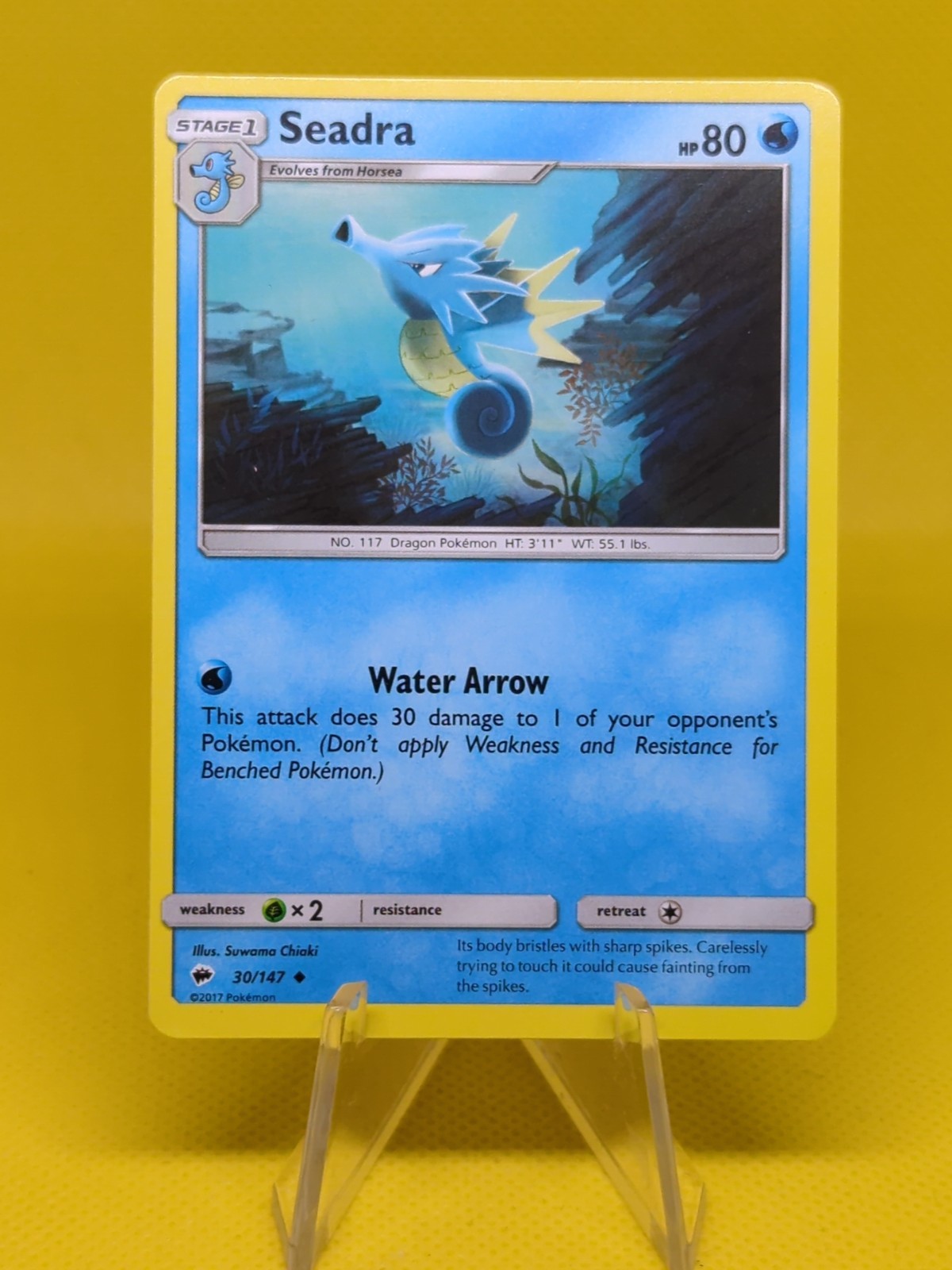 Pokemon - Seadra - 30/147 - Uncommon