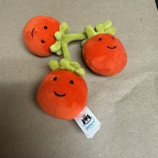 Jellycat VIVACIOUS TOMATO RETIRED Rare Plush Red Tomatoes