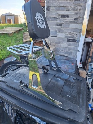 Harley-Davidson Sissy Bar and Luggage Rack. Used. Good Condition.