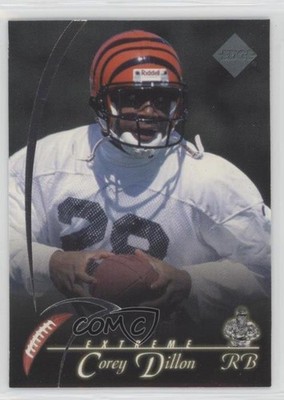 1997 Collector's Edge Extreme Foil Corey Dillon #P37 Rookie RC fm0