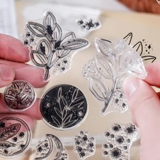 Sammelalbumendekoration Stempel Tolle Dekorationen A-P-Modelle Optional