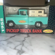 ERTL 1:25 Scale Diecast 1955 Chevy Pickup Truck Bank True Value 1993