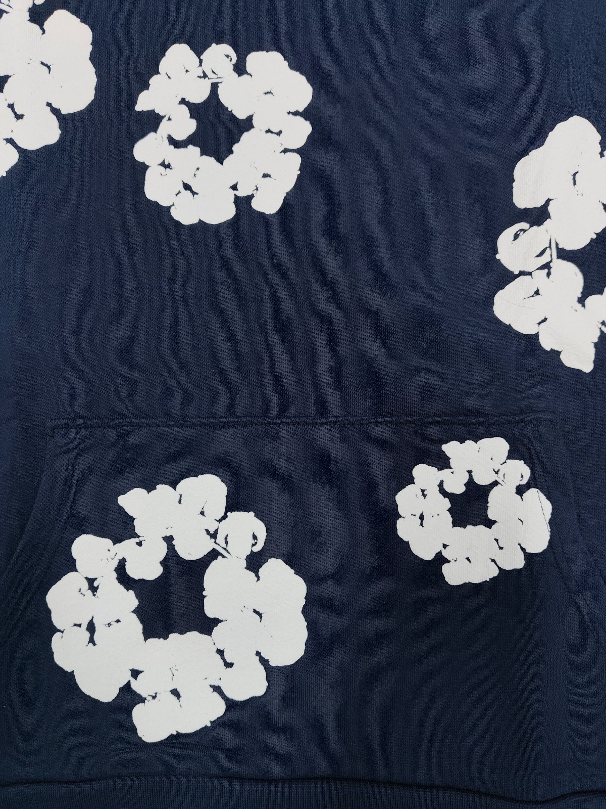 NEW Denim Tears The Cotton Wreath Hoodie Sweatshirt Navy S-XL AUTHENTIC