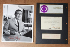 RALPH STORY Signed Photo, Post Card & More- TV HOST - KNXT News - CBS - 1968