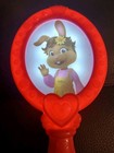 Chuck E Cheese BELLA BUNNY Pink Light Up Magic Mirror Works Rare HTF 10" — photo 3