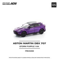 Aston Martin DBX 707 Storm Purple 1:64 MaßStab Pop Race Metallauto PR640268