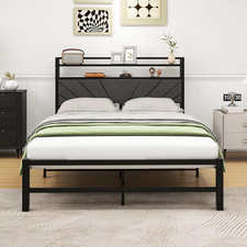 Letto Imbottito 120 X 200 Cm, Struttura Letto Singolo, Letto Matrimoniale Con Re