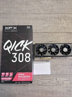 XFX Speedster QICK 308 AMD Radeon RX 6600 XT 8GB GDDR6 Graphics Card - USED
