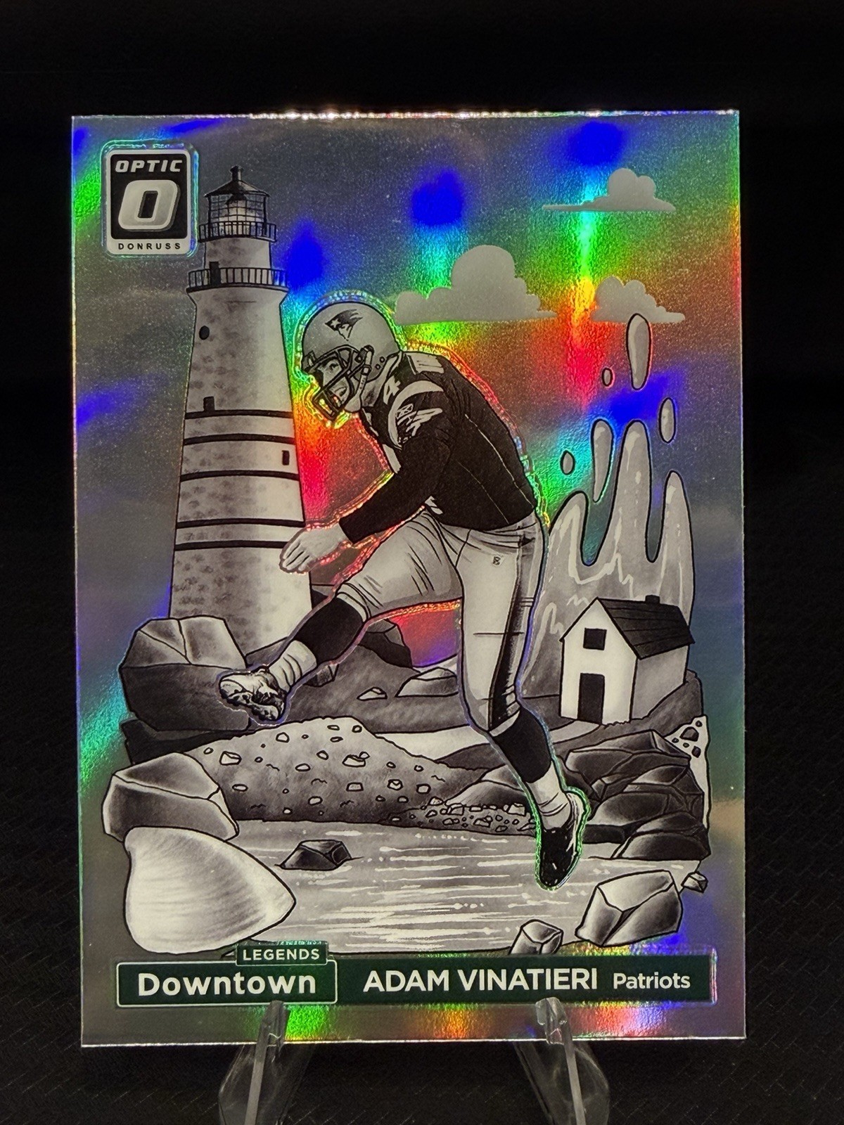 2024 Panini Donruss Optic - DOWNTOWN LEGENDS Adam Vinatieri #9 SSP PATRIOTS