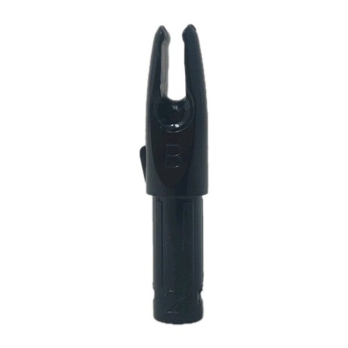 50 Count Bohning S 6.5mm Signature Arrow Standard Nocks: Black: .246" NOS - Picture 2 of 3