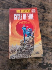 CYCLE OF FIRE by Hal Clement (6th Del Rey PB Printing 1981) Vintage Sci-Fi