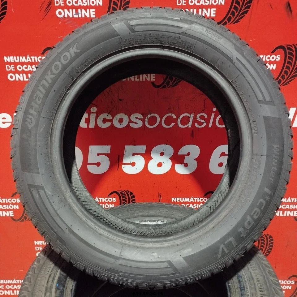 2x 215 60 R17C 109 107T HANKOOK WINTER I CEPT LV 8.0/8.5MM REF. 12877 - Imagen 3 de 4