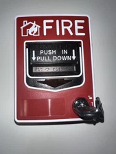 Fire-Lite BG-12L Dual Action Pull Station  W/Key