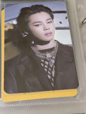 BTS OFFICIAL Jimin Photocards Proof Lucky Draws