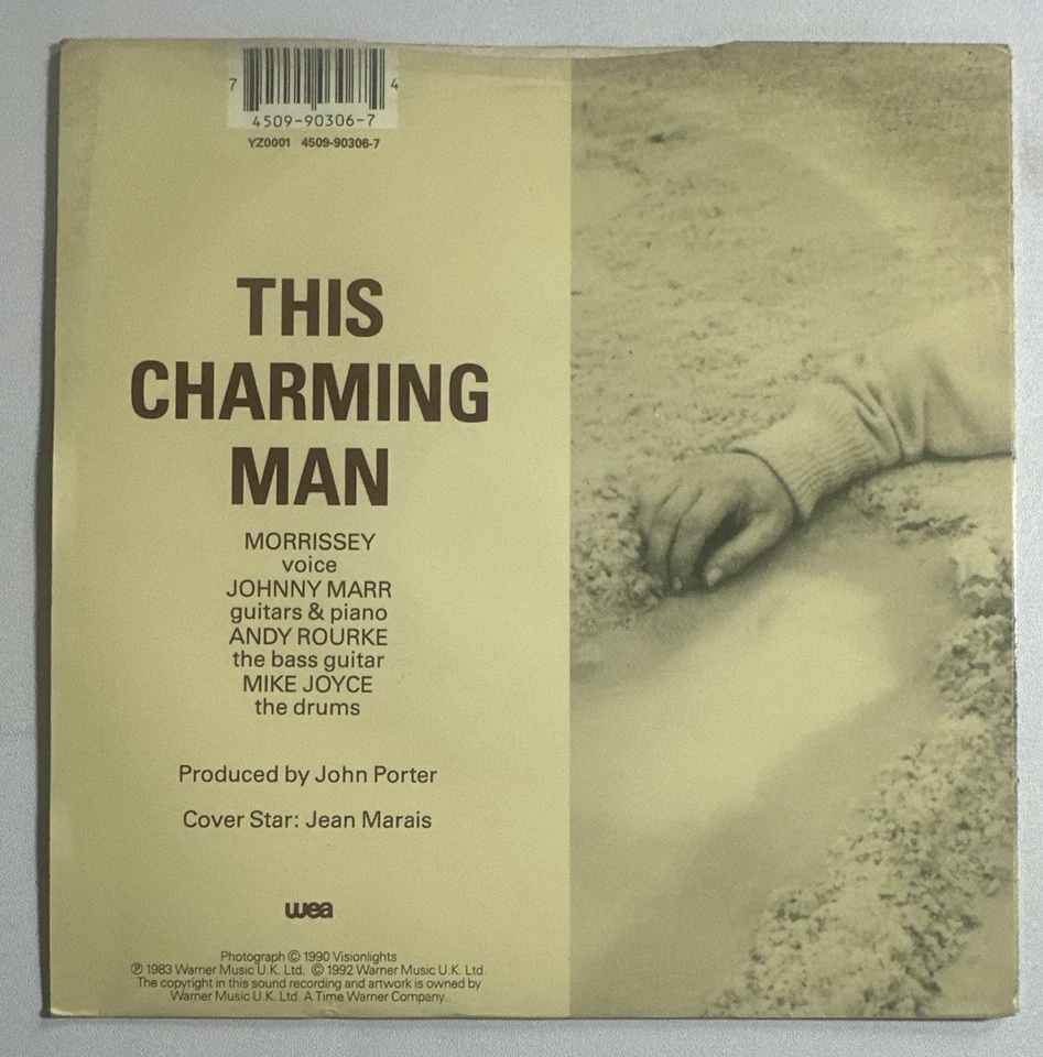The Smiths - This Charming Man 7" Vinyl Record In Picture Sleeve EX / VG+ - Image 3 of 4