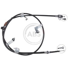 A.B.S. Handbremsseile passend für Toyota Auris Kombi _E18_ Corolla Stufenheck