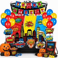 Halloween Trunk or Treat Car Decorations Kit for Suv,Trunk or Treat Car Archway