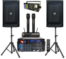 Singtronic Complete Karaoke System 5000W w/ Youtube Songs via iPhone