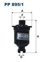 Filtron Kraftstofffilter Pp 895/1 Leitungsfilter FüR Star Space Mitsubishi Colt