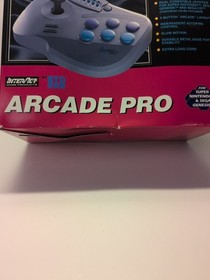 Interact Arcade Pro Stick Sega Genesis /CD Super Nintendo SNES New Open Box LOOK