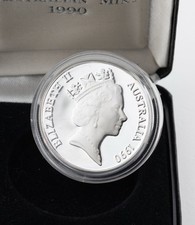 1990 $10 Western Australia Silver Proof Coat of Arms 20g .925 RAM COA - 1012B